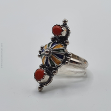 Charger l'image dans la galerie, Bague Kabyle en Argent - 1053 - Bijoux Kabyles