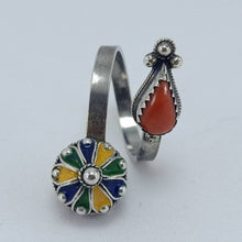 Charger l'image dans la galerie, Bague Kabyle en Argent - 1054 - Bijoux Kabyles