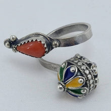 Charger l'image dans la galerie, Bague Kabyle en Argent - 1054 - Bijoux Kabyles