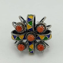 Charger l'image dans la galerie, Bague Kabyle en Argent - 1055 - Bijoux Kabyles