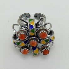 Charger l'image dans la galerie, Bague Kabyle en Argent - 1055 - Bijoux Kabyles