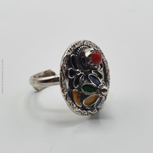 Charger l'image dans la galerie, Bague Kabyle en Argent - 1057 - Bijoux Kabyles