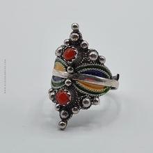 Charger l'image dans la galerie, Bague Kabyle en Argent - 1058 - Bijoux Kabyles