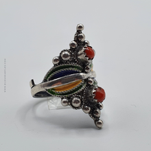 Charger l'image dans la galerie, Bague Kabyle en Argent - 1058 - Bijoux Kabyles