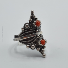 Charger l'image dans la galerie, Bague Kabyle en Argent - 1059 - Bijoux Kabyles