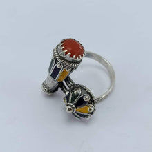 Charger l'image dans la galerie, Bague Kabyle en Argent - 1073 - Bijoux Kabyles