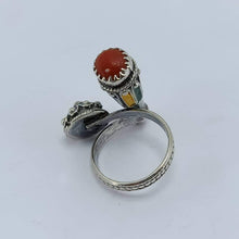 Charger l'image dans la galerie, Bague Kabyle en Argent - 1073 - Bijoux Kabyles