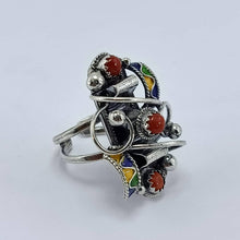 Charger l'image dans la galerie, Bague Kabyle en Argent - 1079 - Bijoux Kabyles