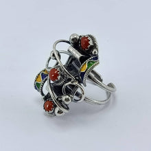 Charger l'image dans la galerie, Bague Kabyle en Argent - 1079 - Bijoux Kabyles