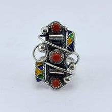 Charger l'image dans la galerie, Bague Kabyle en Argent - 1079 - Bijoux Kabyles