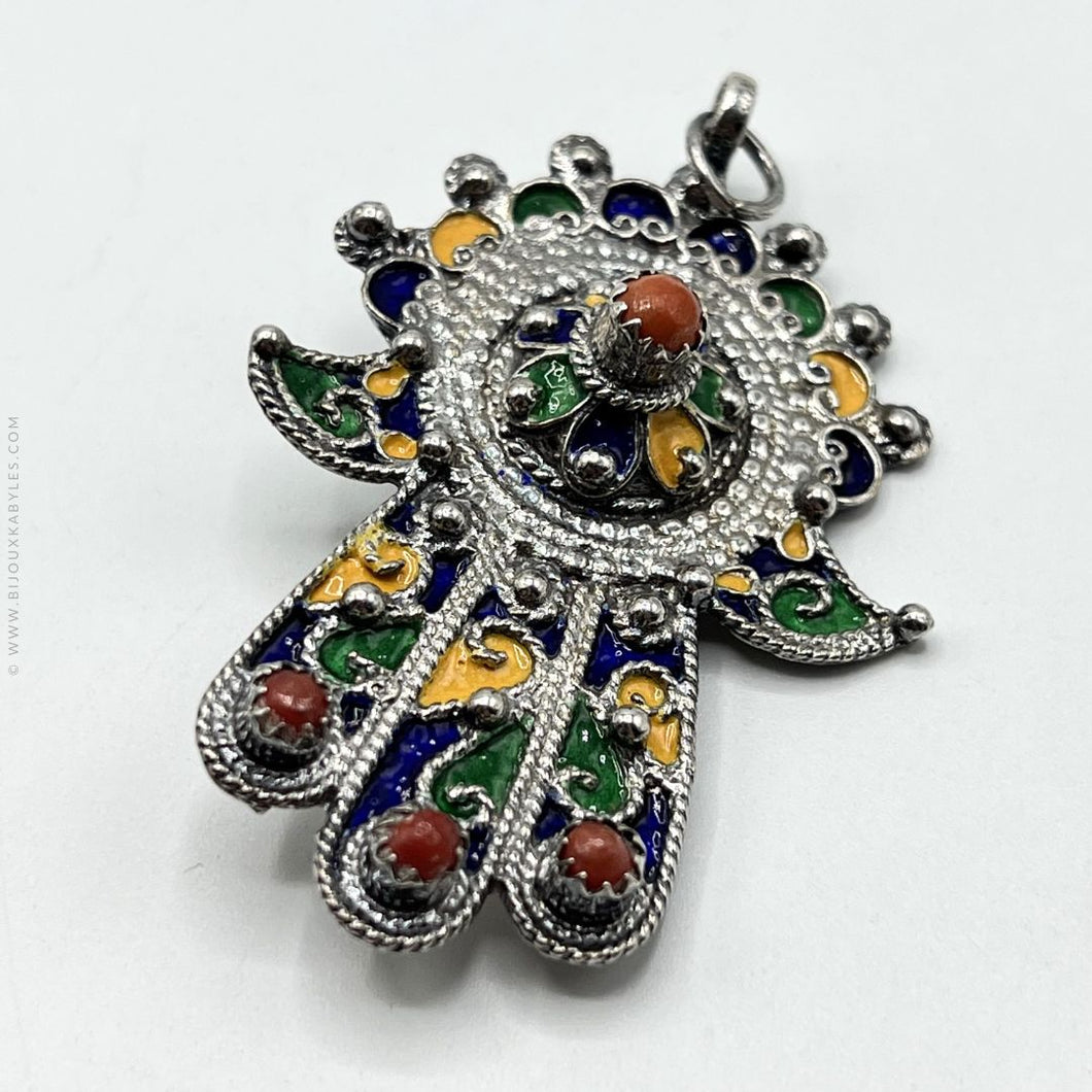 Broche Kabyle en Argent - 5044