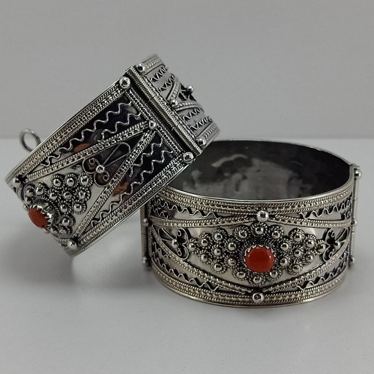 Bracelet Kabyle en Argent - 0006 – Bijouxkabyles.com