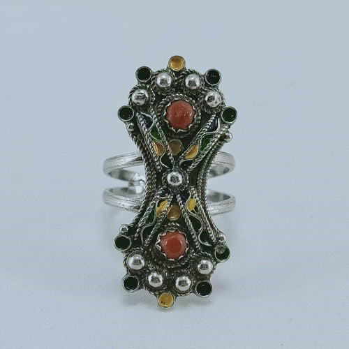 Bague Kabyle en Argent - 1003 - Bijoux Kabyles