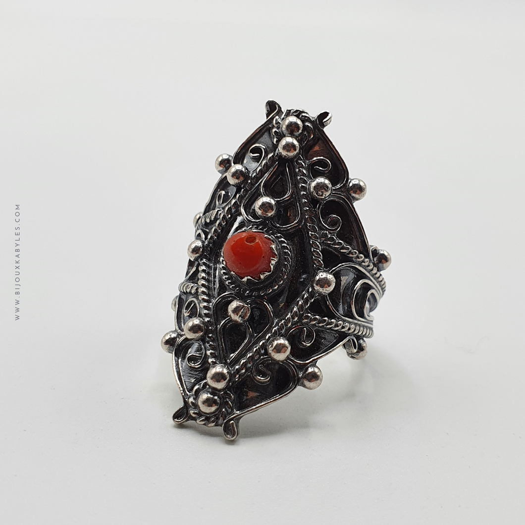 Bague Kabyle en Argent - 1020 - Bijoux Kabyles