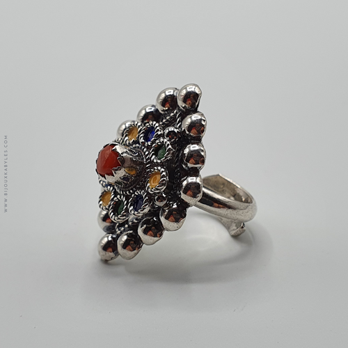 Bague Kabyle en Argent - 1048 - Bijoux Kabyles