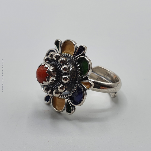 Bague Kabyle en Argent - 1051 - Bijoux Kabyles