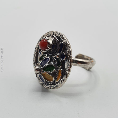 Bague Kabyle en Argent - 1057 - Bijoux Kabyles