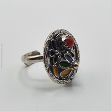 Charger l&#39;image dans la galerie, Bague Kabyle en Argent - 1057 - Bijoux Kabyles
