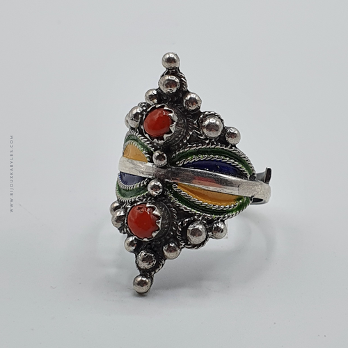 Bague Kabyle en Argent - 1058 - Bijoux Kabyles