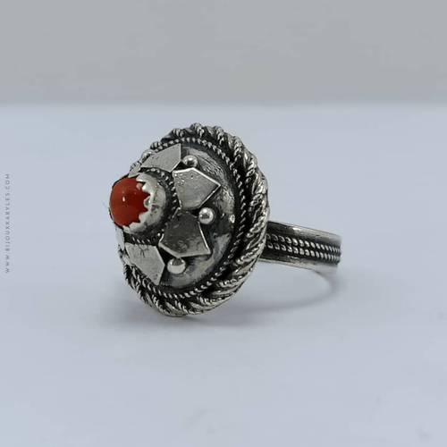 Bague Kabyle en Argent - 1071 - Bijoux Kabyles