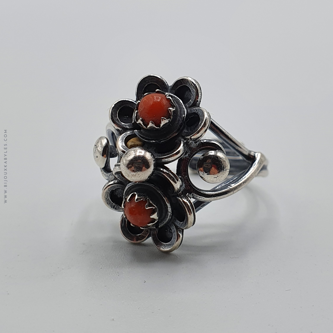 Bague Kabyle en Argent - 1076 - Bijoux Kabyles