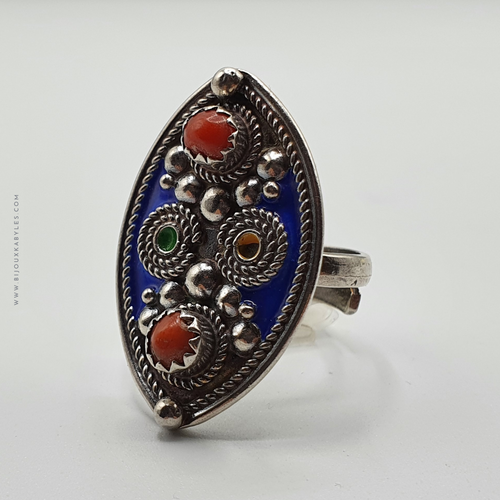 Bague Kabyle en Argent - 1103 - Bijoux Kabyles