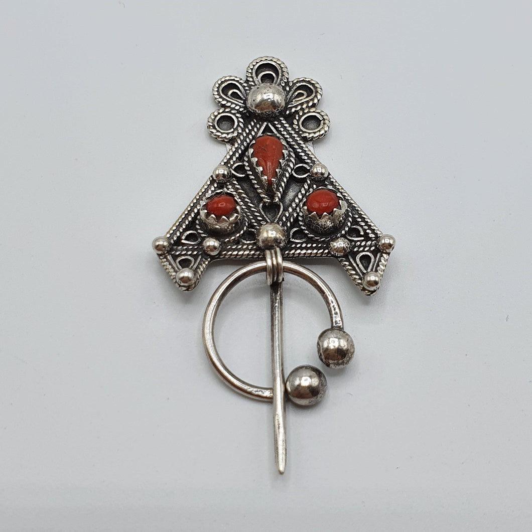 Broche Kabyle en Argent - 5018