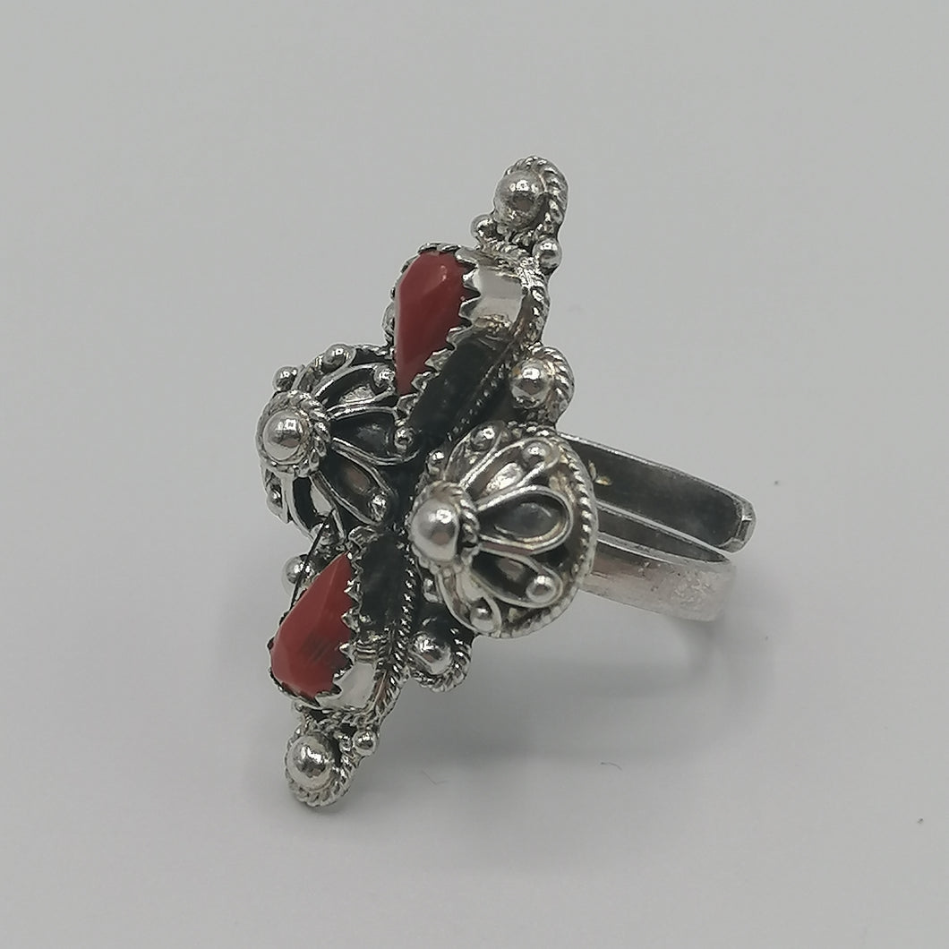 Bague Kabyle en Argent - 1064 - Bijoux Kabyles